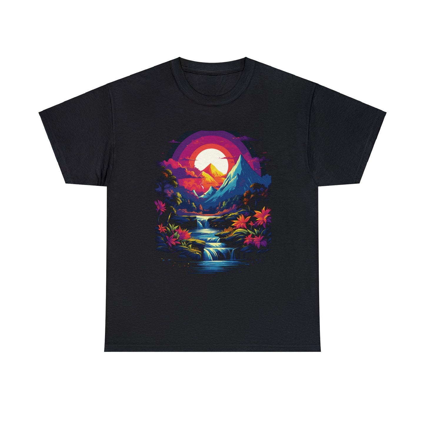 Enchanted Nature Sunset Tee