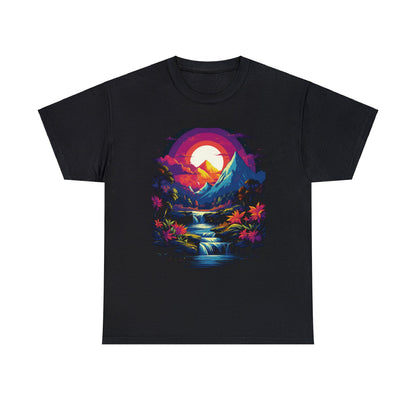 Enchanted Nature Sunset Tee