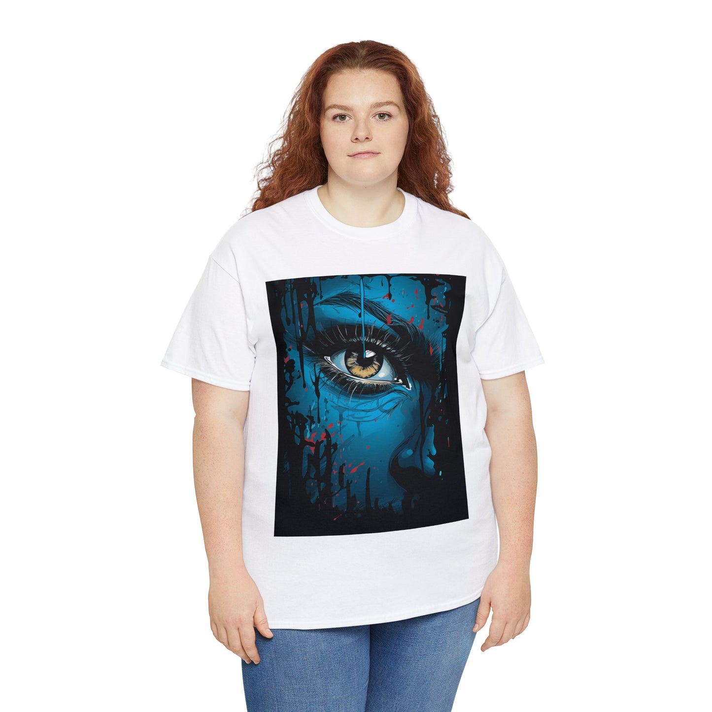 Mystic Gaze Tee - Unisex Heavy Cotton Tee