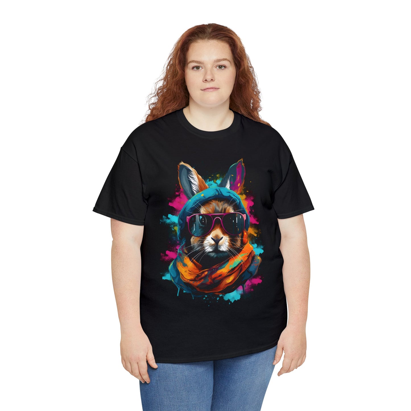 Cosmic Canine Coolness - Unisex Heavy Cotton Tee