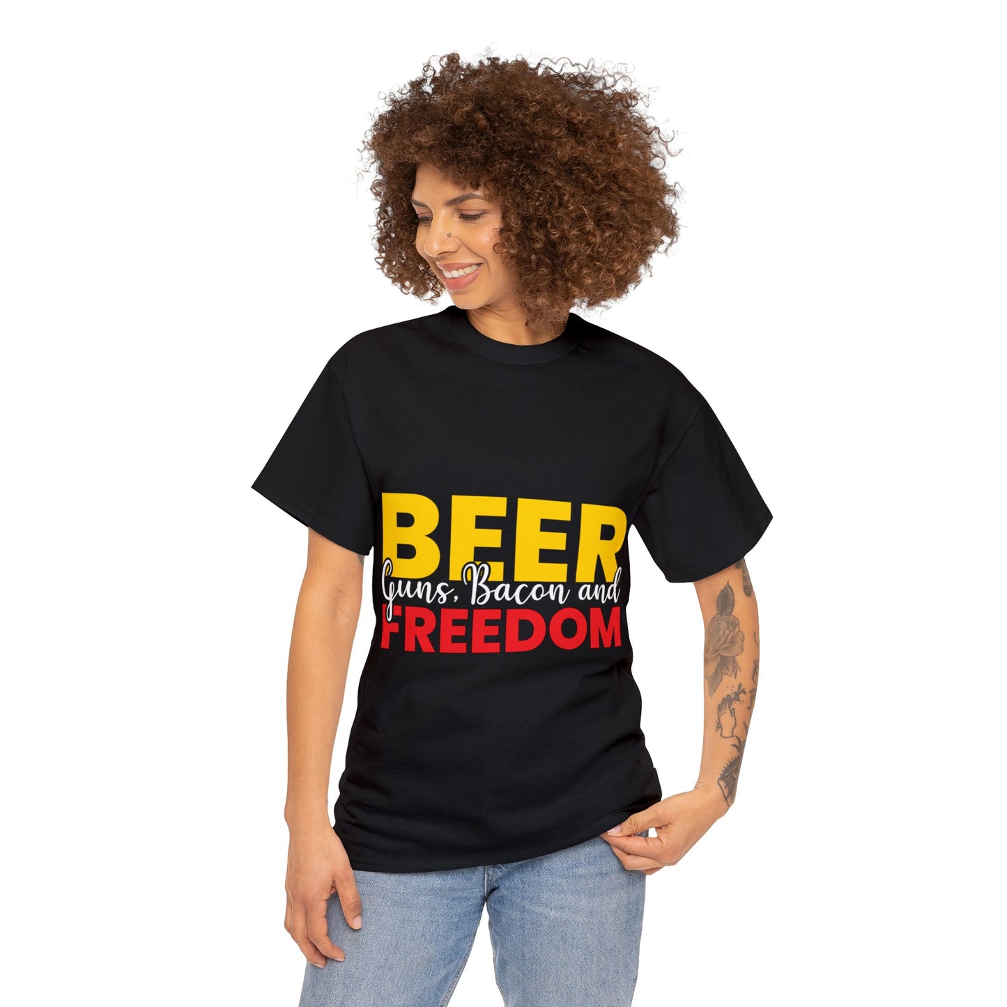 Beer Freedom - Unisex Heavy Cotton Tee