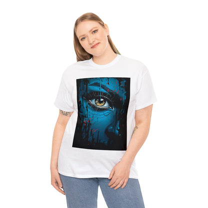 Mystic Gaze Tee - Unisex Heavy Cotton Tee