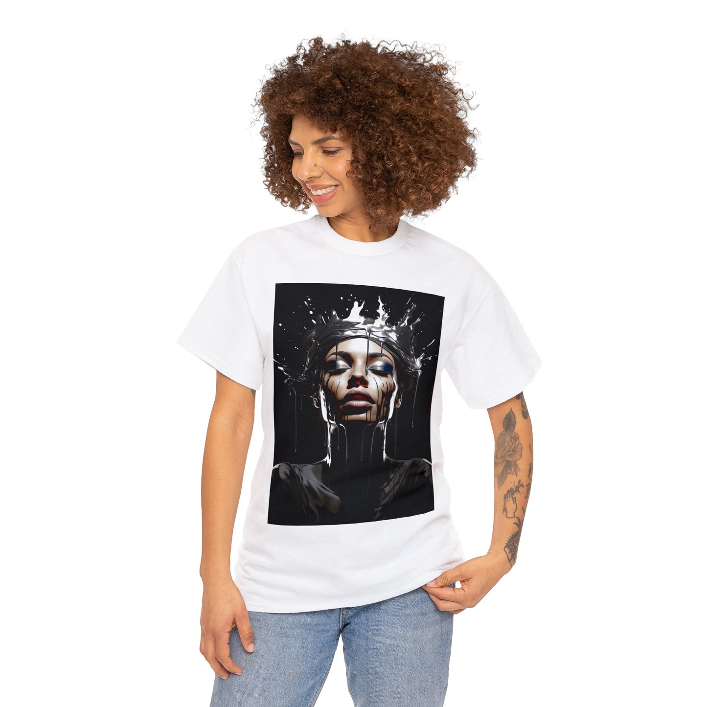 Ethereal Enigma - Unisex Heavy Cotton Tee