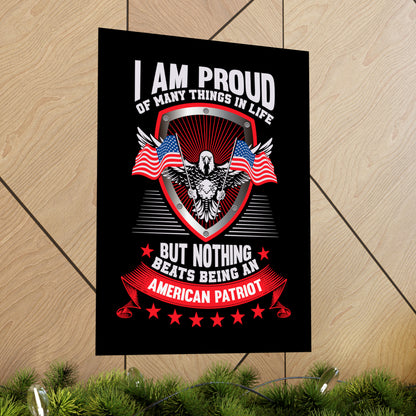 American Patriot Matte Vertical Posters