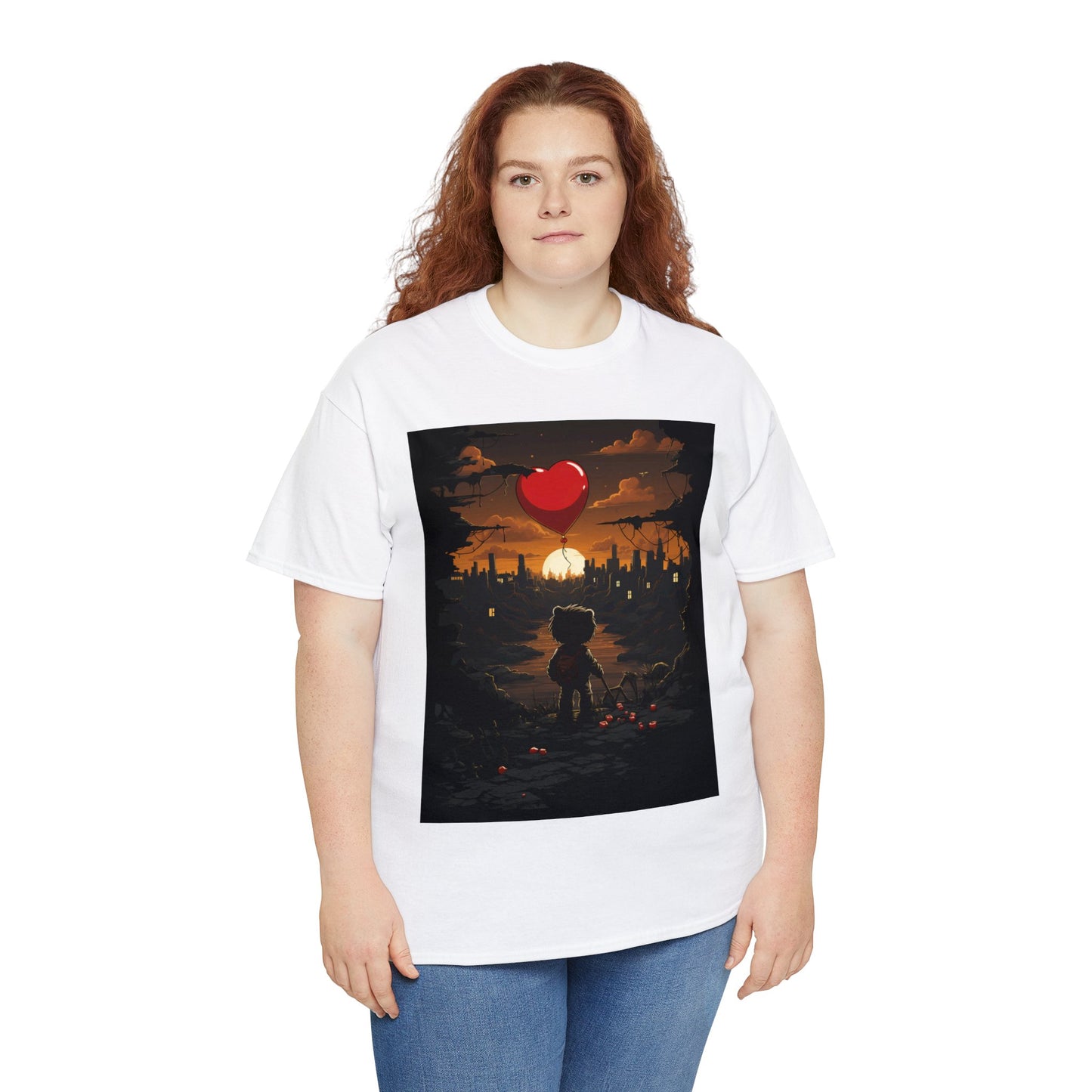 Sunset Love - Unisex Heavy Cotton Tee