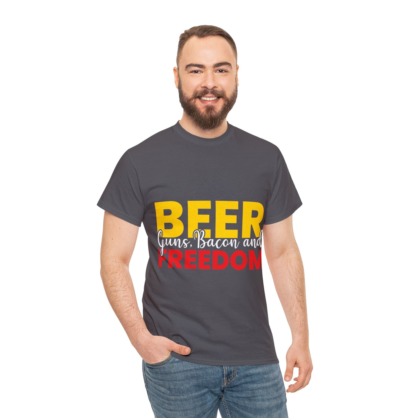 Beer Freedom - Unisex Heavy Cotton Tee