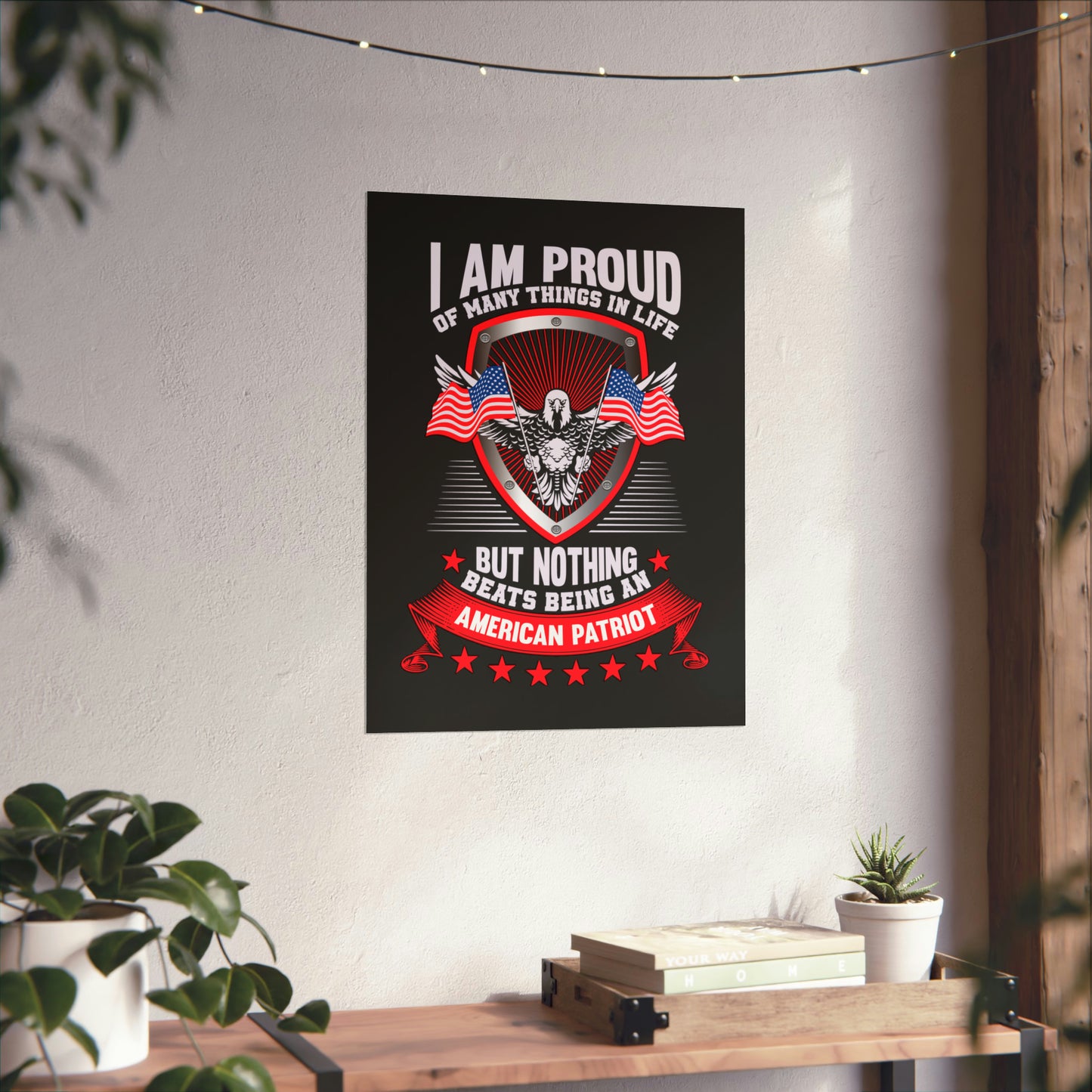 American Patriot Matte Vertical Posters