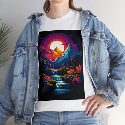 Enchanted Nature Sunset Tee