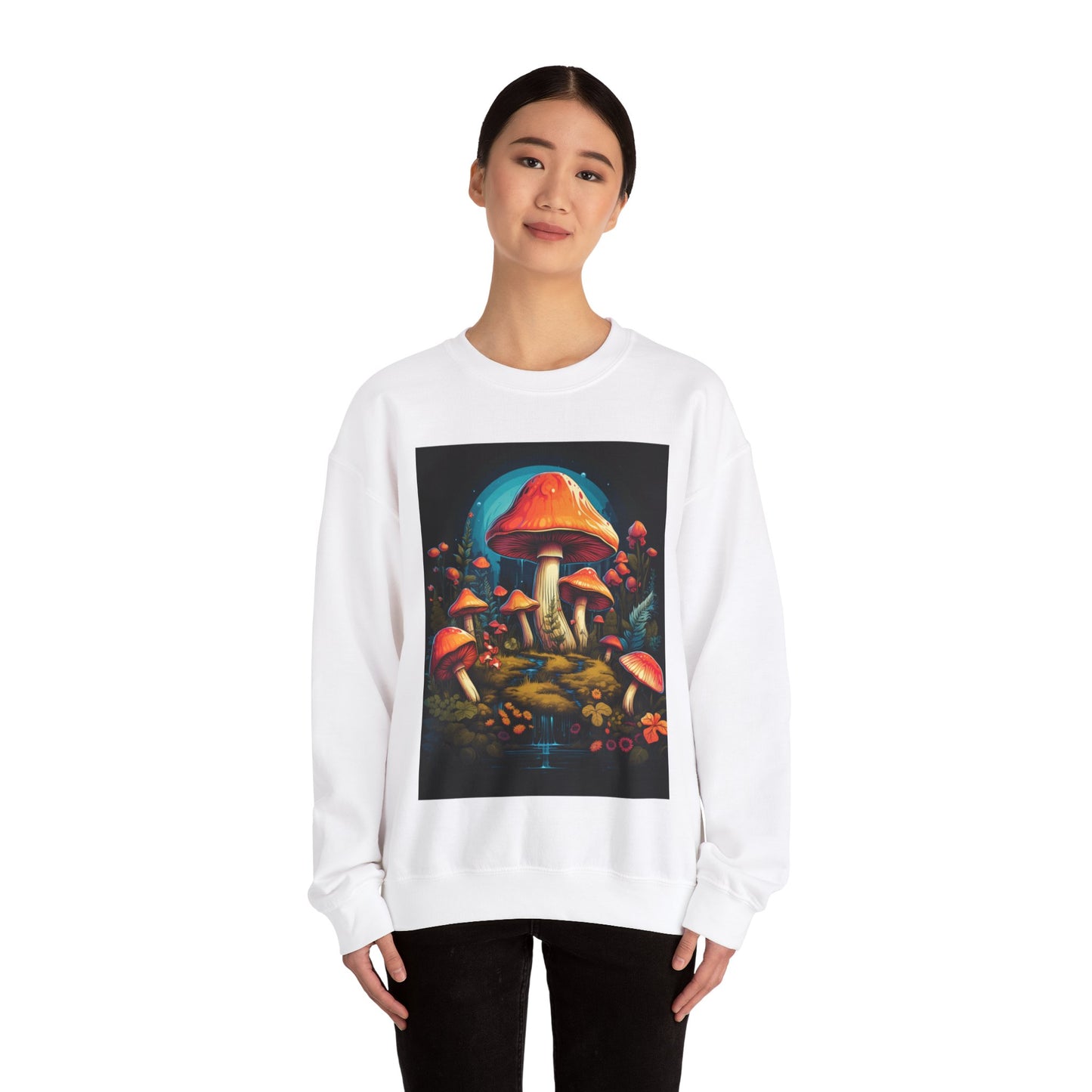 Enchanted Mushroom Forest Sweatshirt