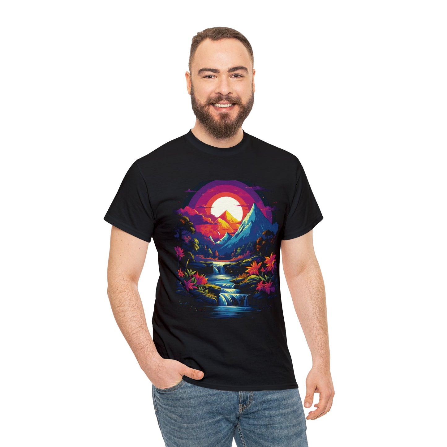 Enchanted Nature Sunset Tee