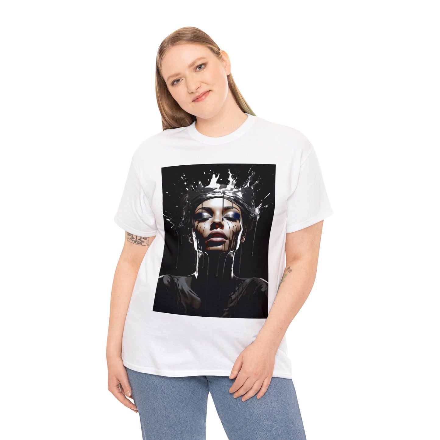 Ethereal Enigma - Unisex Heavy Cotton Tee