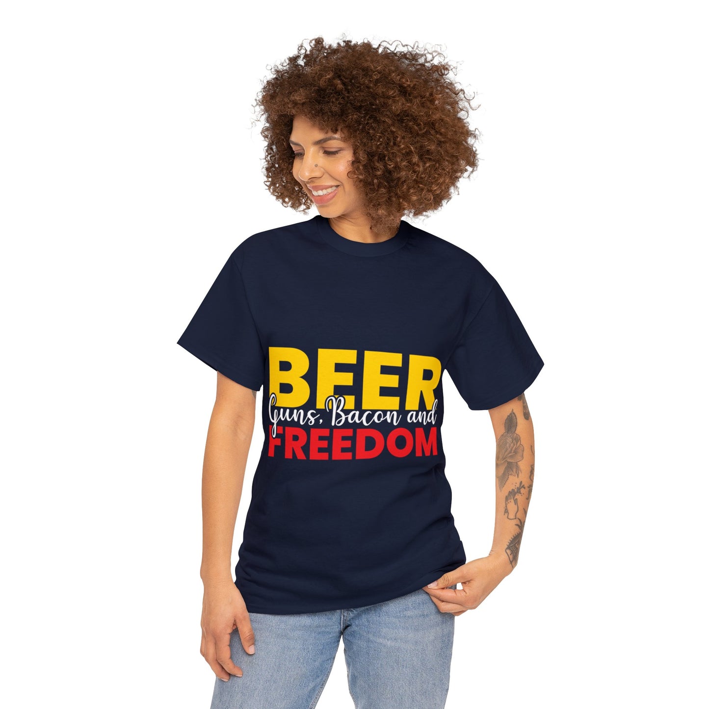 Beer Freedom - Unisex Heavy Cotton Tee