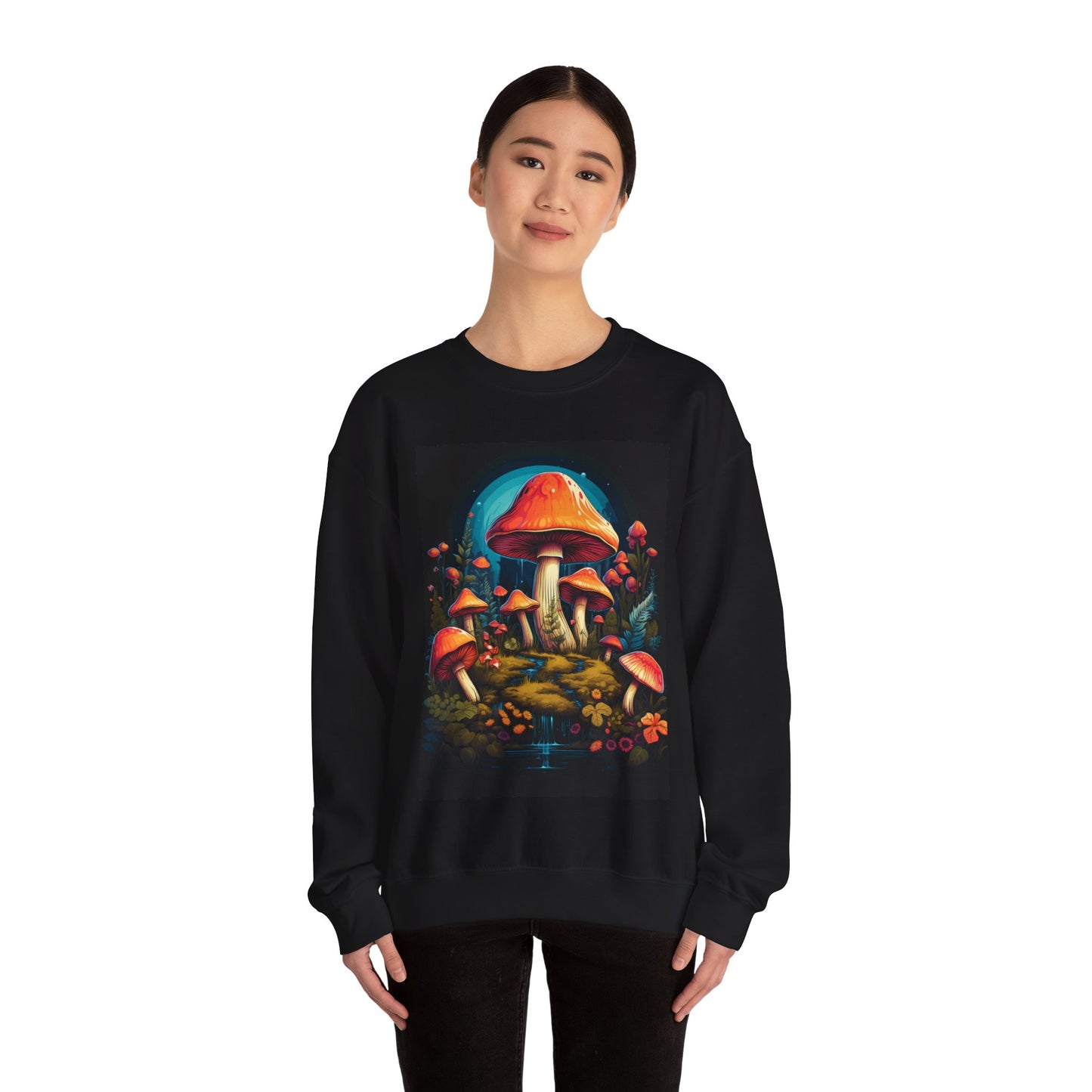 Enchanted Mushroom Forest Sweatshirt