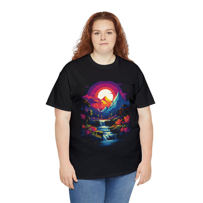 Enchanted Nature Sunset Tee