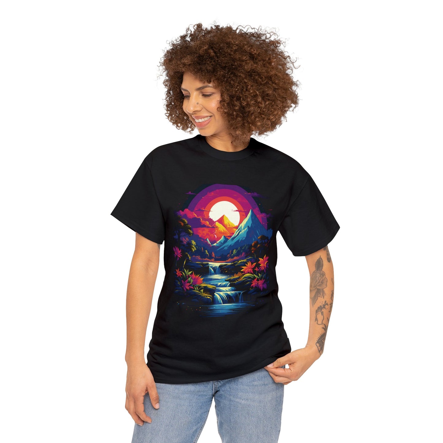 Enchanted Nature Sunset Tee