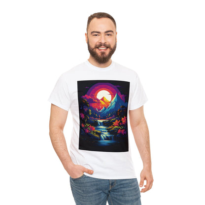 Enchanted Nature Sunset Tee