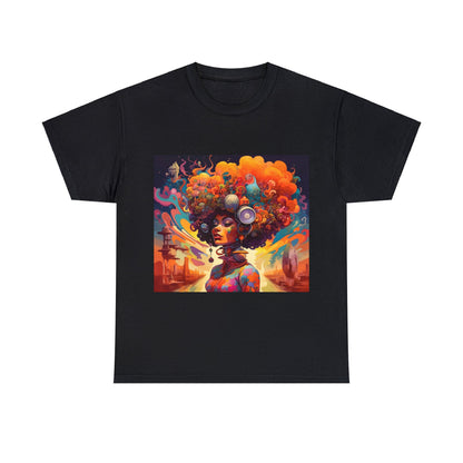 Cosmic Harmony - Unisex Heavy Cotton Tee