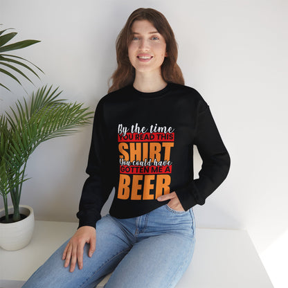 You Read The Shirt Slogan Crewneck Sweatshirt