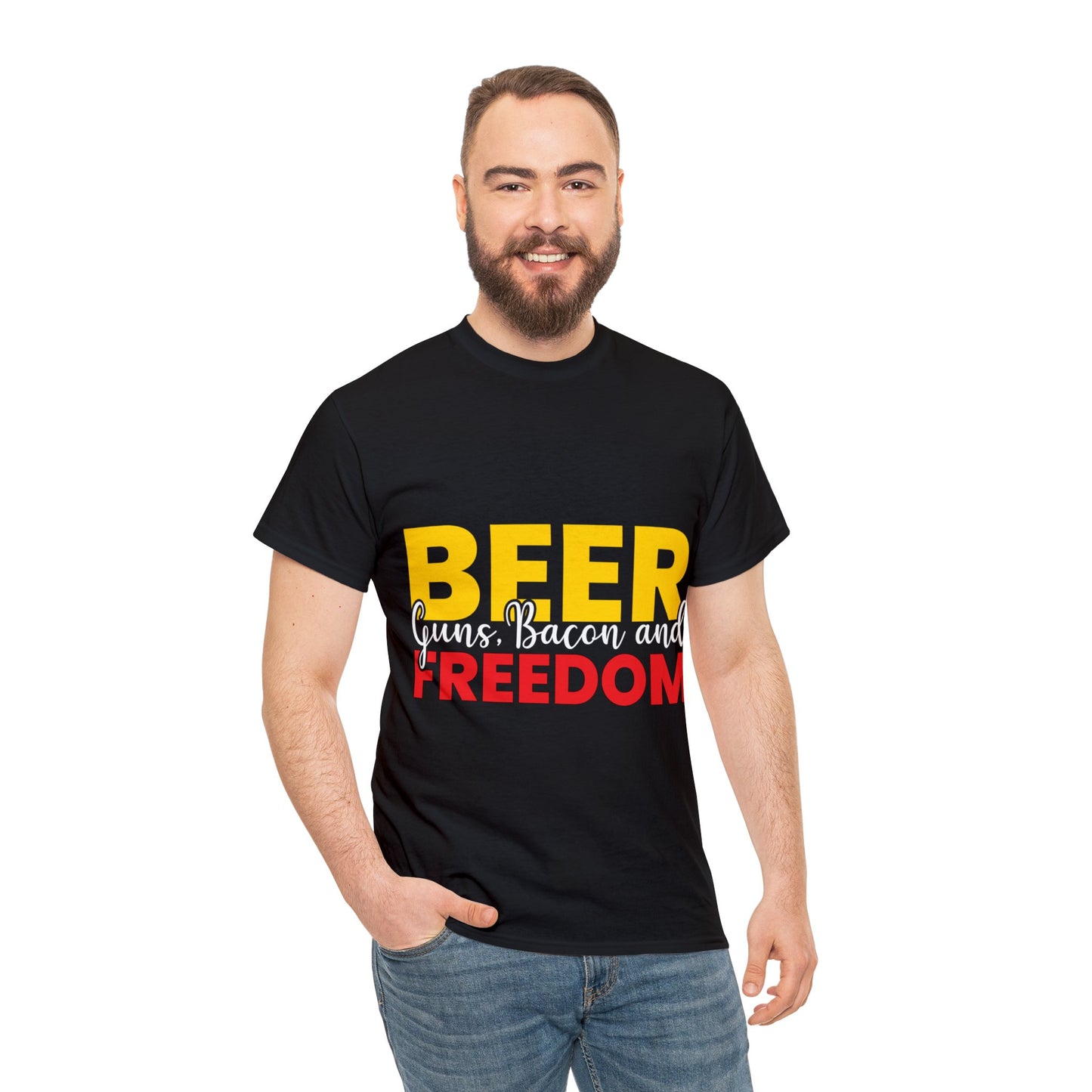 Beer Freedom - Unisex Heavy Cotton Tee