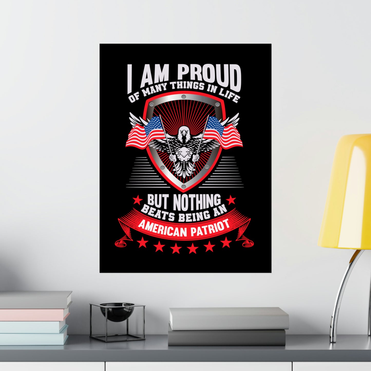 American Patriot Matte Vertical Posters