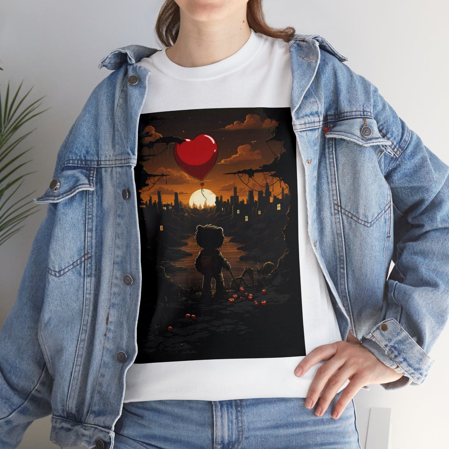 Sunset Love - Unisex Heavy Cotton Tee