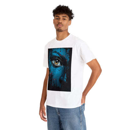 Mystic Gaze Tee - Unisex Heavy Cotton Tee