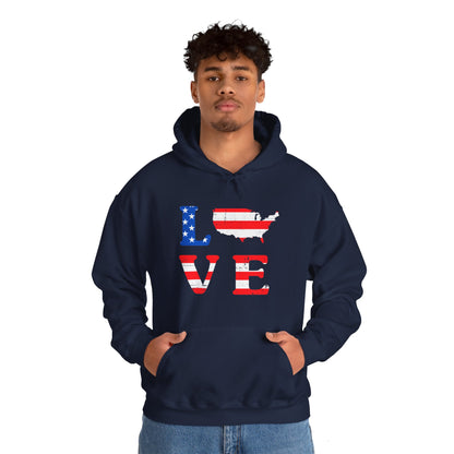 LOVE - Heavy Blend Hooded Sweatshirt