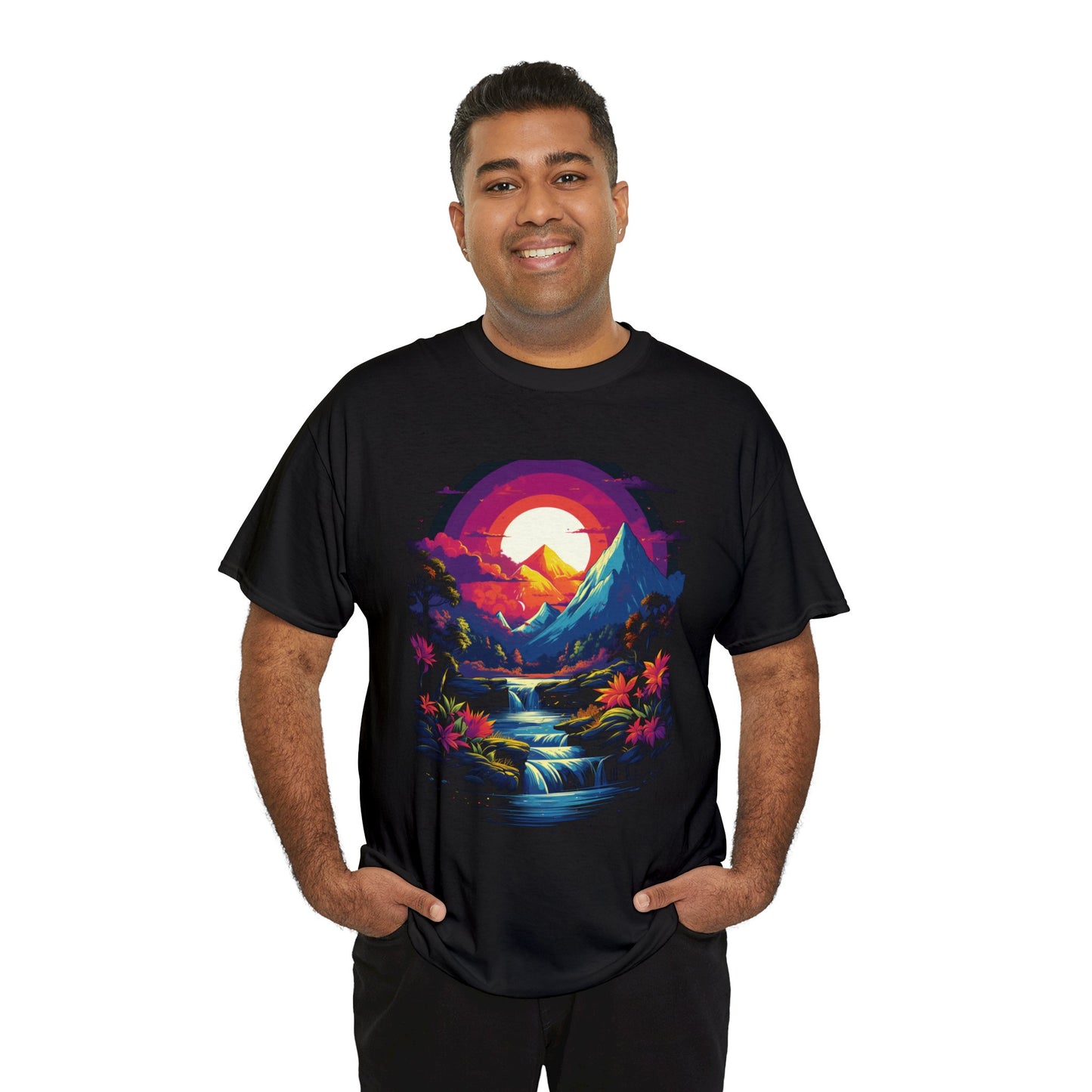 Enchanted Nature Sunset Tee