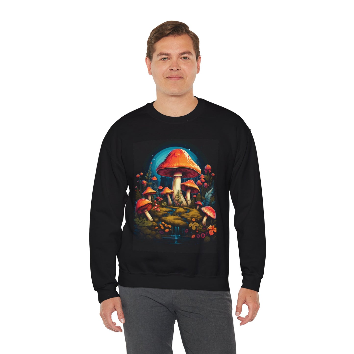 Enchanted Mushroom Forest Sweatshirt