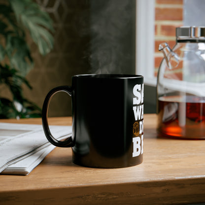 Save Water Drink Beer - 11oz Black Mug