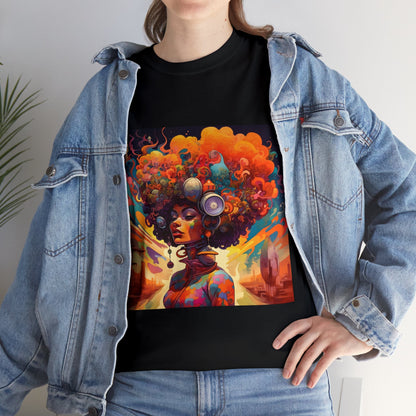 Cosmic Harmony - Unisex Heavy Cotton Tee