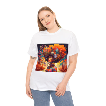 Cosmic Harmony - Unisex Heavy Cotton Tee