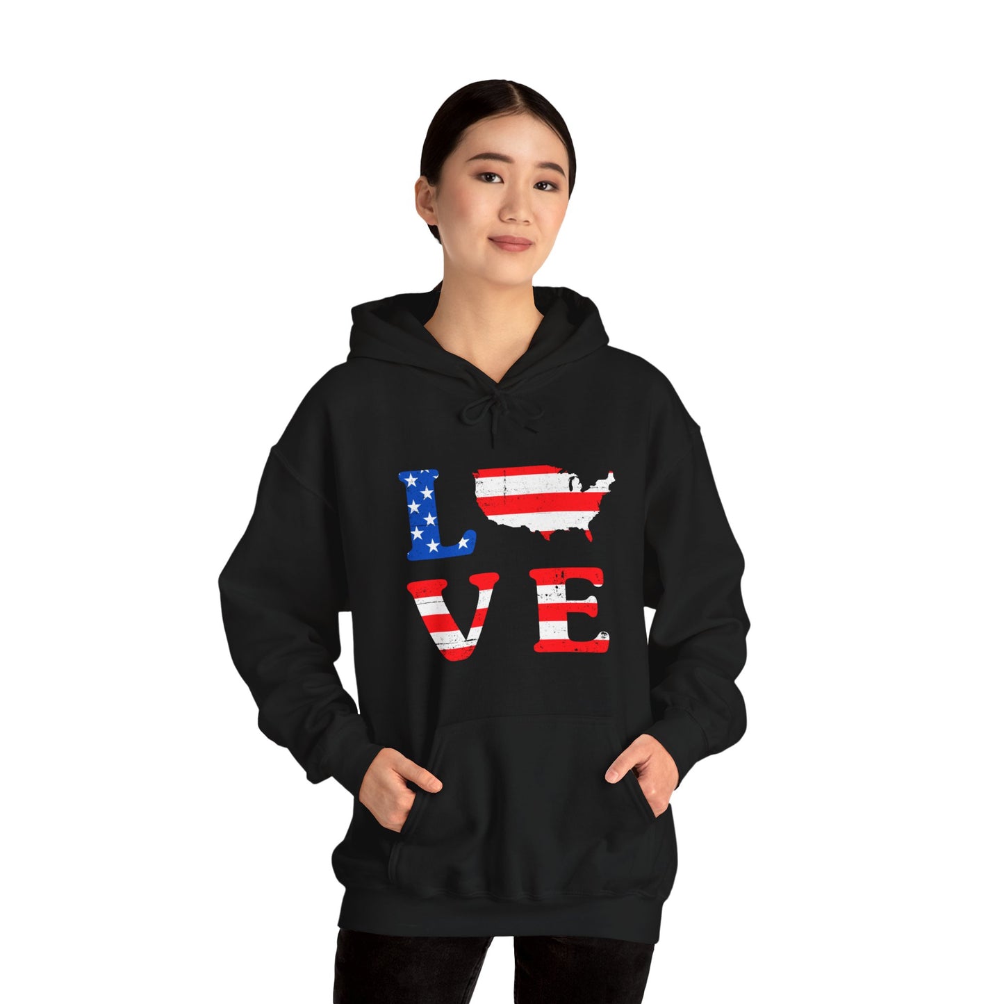 LOVE - Heavy Blend Hooded Sweatshirt