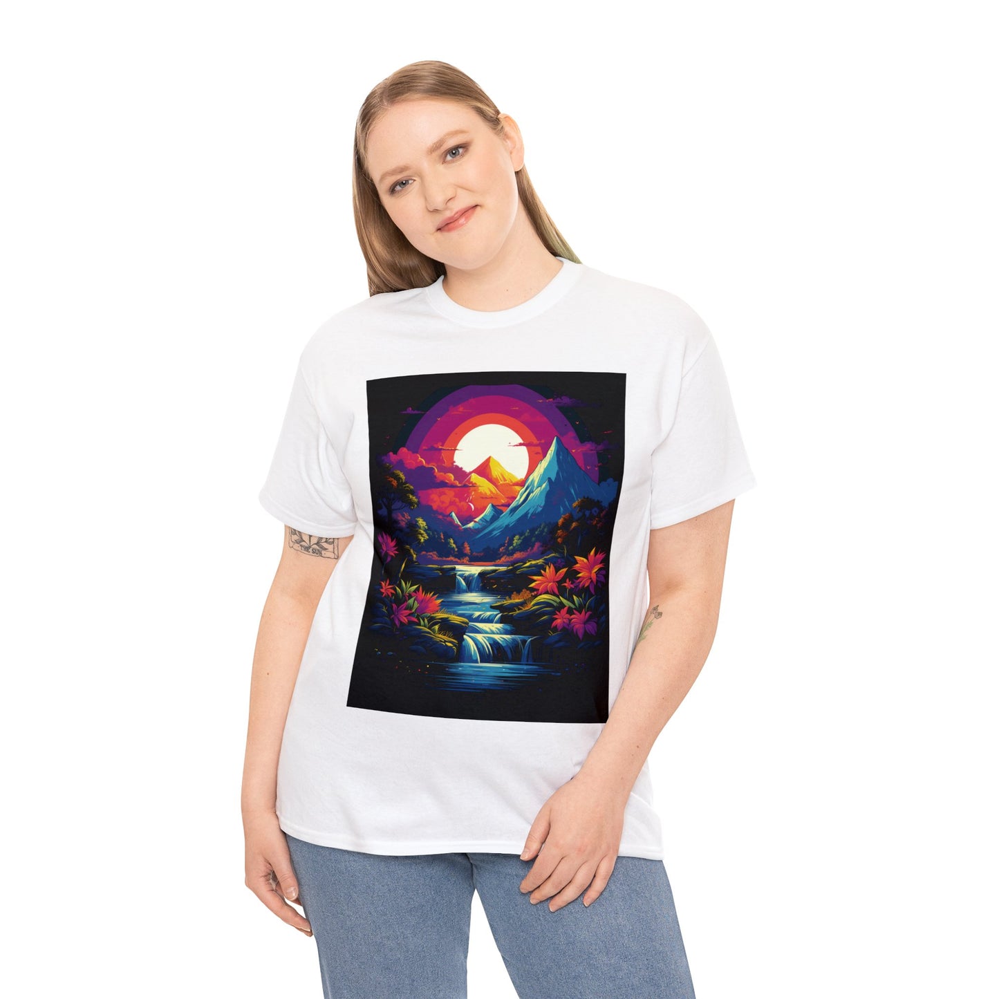 Enchanted Nature Sunset Tee