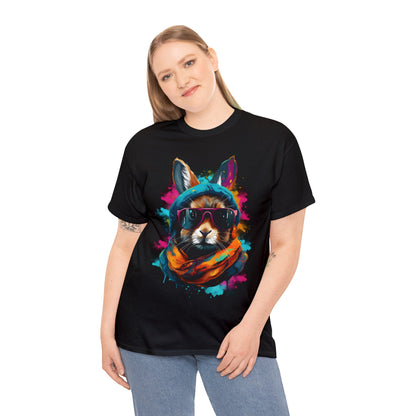 Cosmic Canine Coolness - Unisex Heavy Cotton Tee