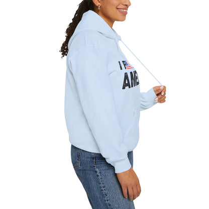 I F-ing Love America - Heavy Blend Hooded Sweatshirt