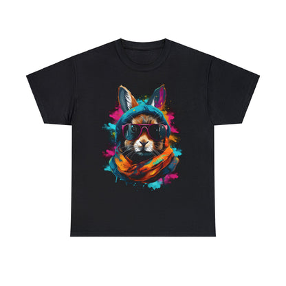 Cosmic Canine Coolness - Unisex Heavy Cotton Tee