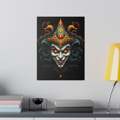 The Enchanted Joker Matte Canvas