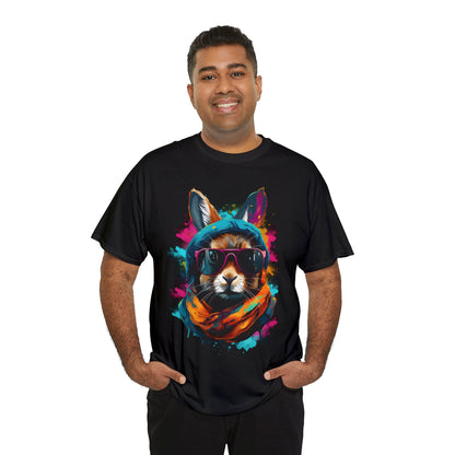 Cosmic Canine Coolness - Unisex Heavy Cotton Tee