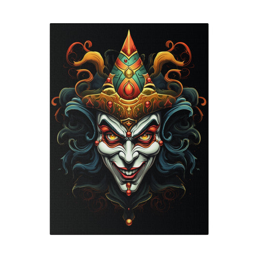 The Enchanted Joker Matte Canvas