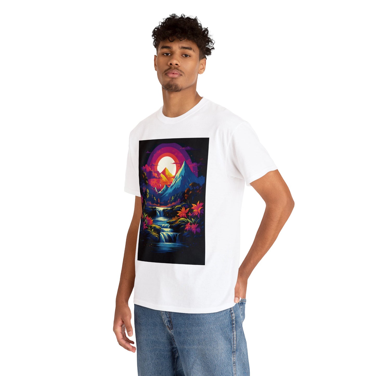 Enchanted Nature Sunset Tee