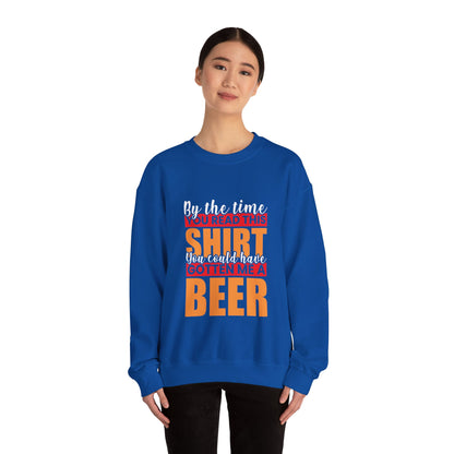 You Read The Shirt Slogan Crewneck Sweatshirt