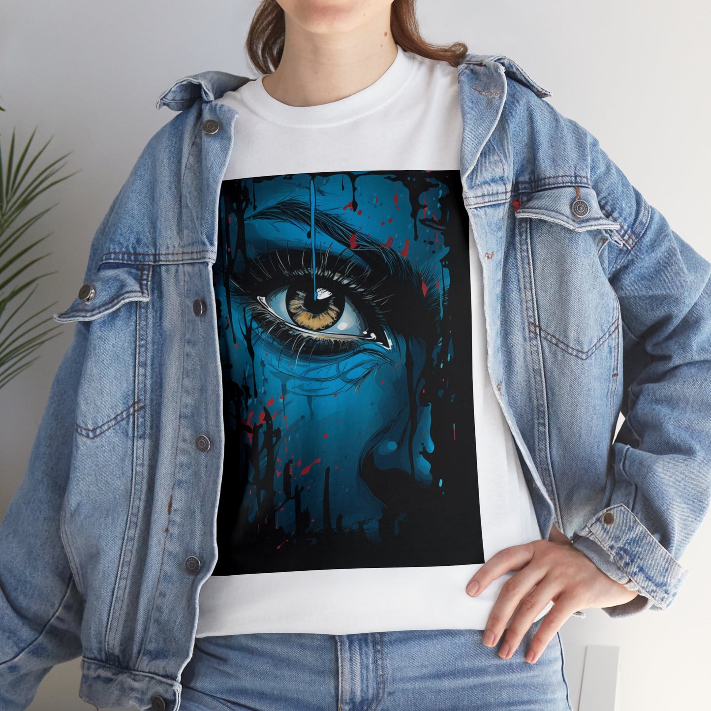 Mystic Gaze Tee - Unisex Heavy Cotton Tee