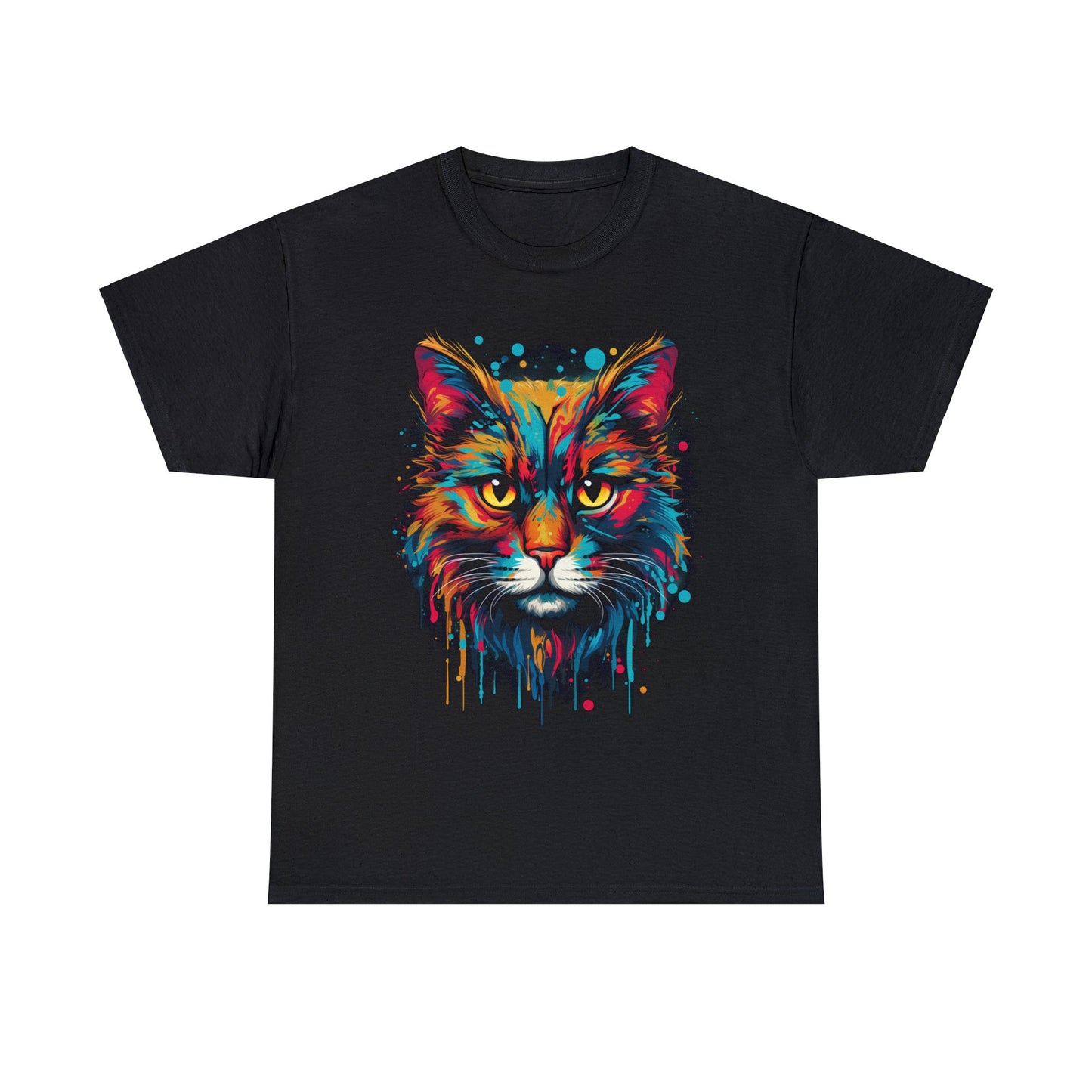 Graffiti Cat - Unisex Heavy Cotton Tee