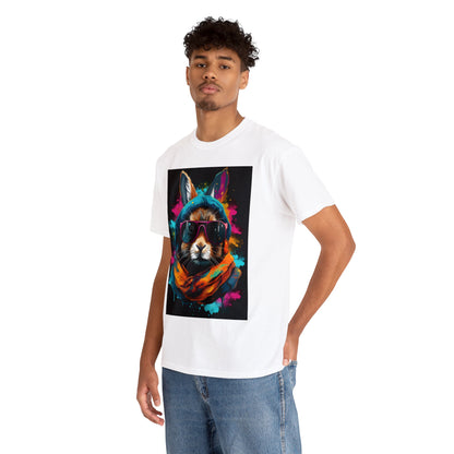 Cosmic Canine Coolness - Unisex Heavy Cotton Tee