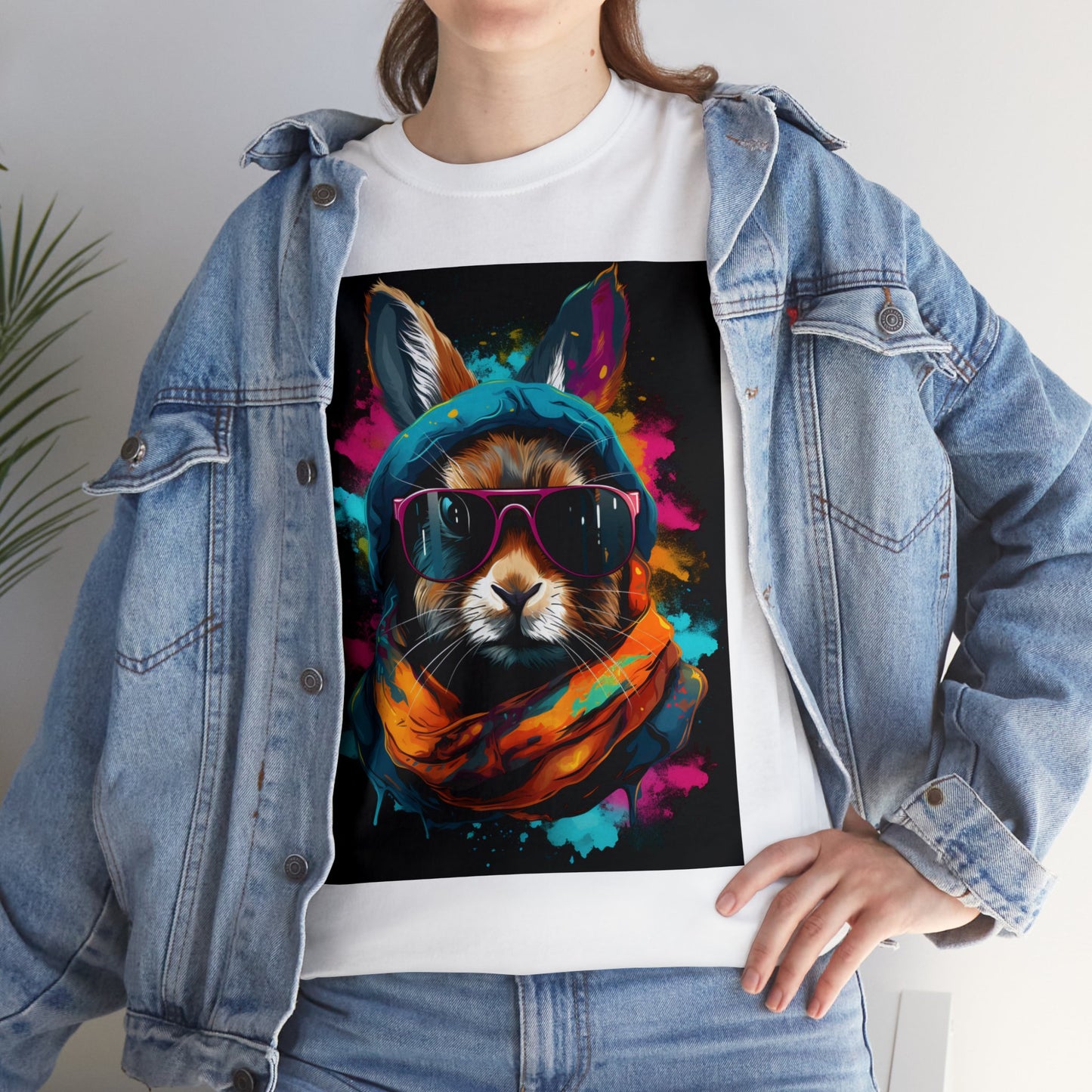 Cosmic Canine Coolness - Unisex Heavy Cotton Tee