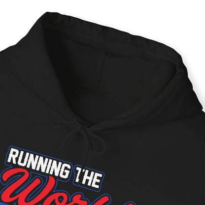 Running The World Since 1776 - Heavy Blend Hooded Sweatshirt