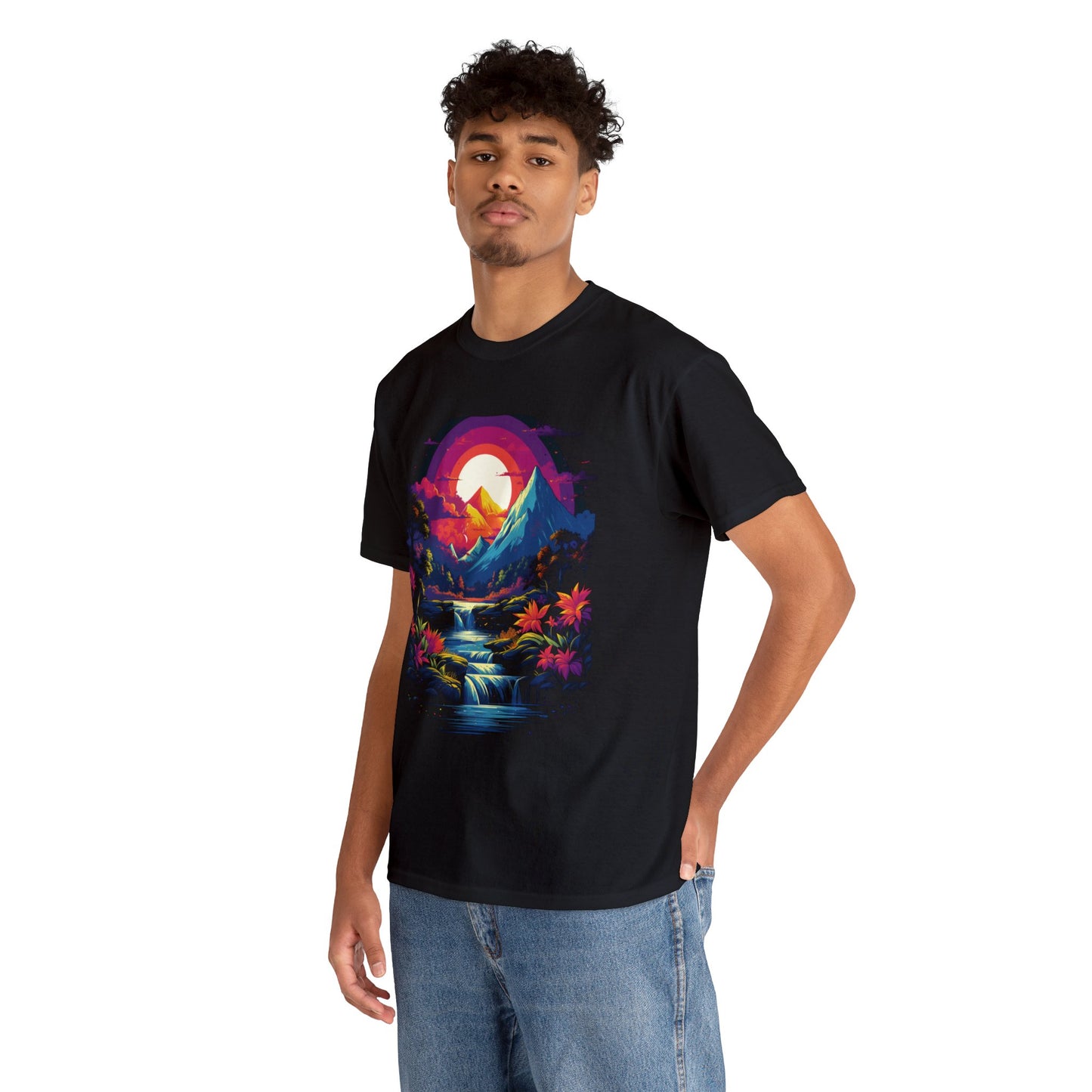 Enchanted Nature Sunset Tee