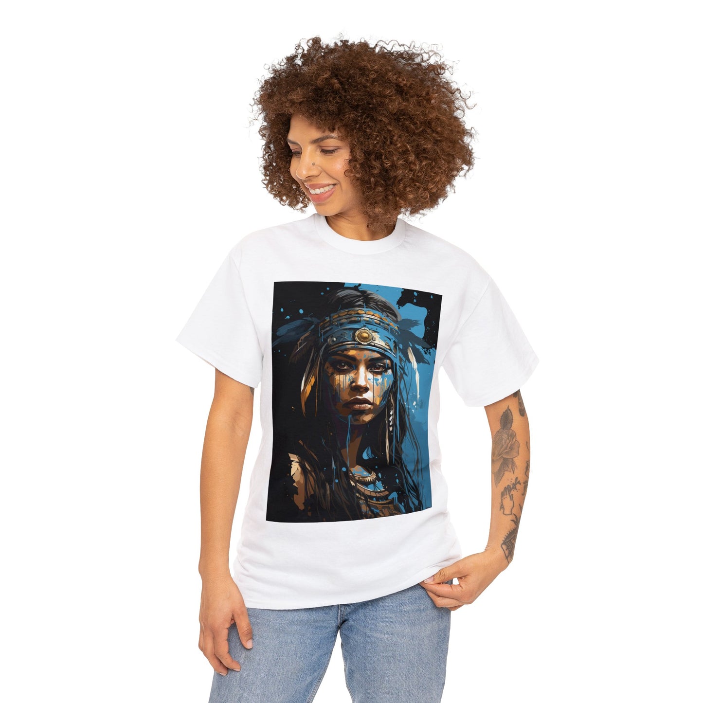 Woman Artwork - Unisex Heavy Cotton Tee