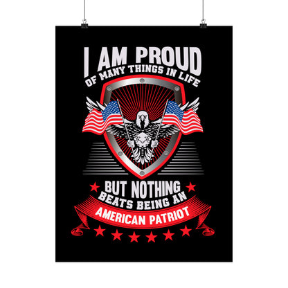 American Patriot Matte Vertical Posters